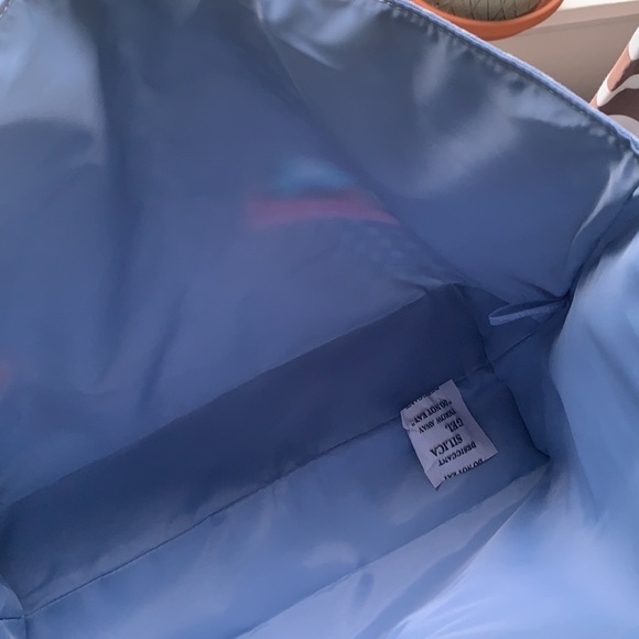 𝅺ESTEE Lauder Canvas Tote Blue with Landmark Photos - Picture 2 of 5